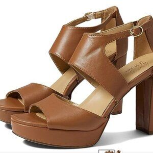 Naturalizer Women's Mae Ankle Straps Heeled Sandal